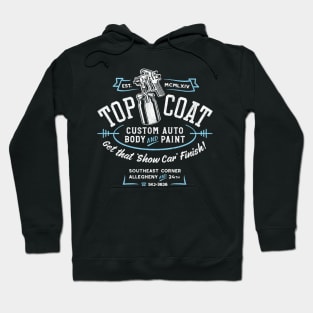 Top Coat Custom Car Paint Shop Hoodie